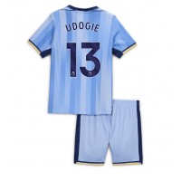 Camisa de time de futebol Tottenham Hotspur Destiny Udogie #13 Replicas 2º Equipamento Infantil 2024-25 Manga Curta (+ Calças curtas)